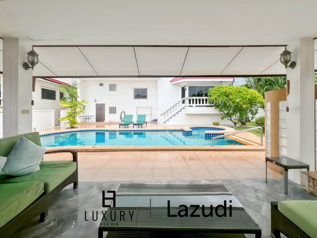 Cha Am: Villa de plain-pied de 3 chambres avec piscine