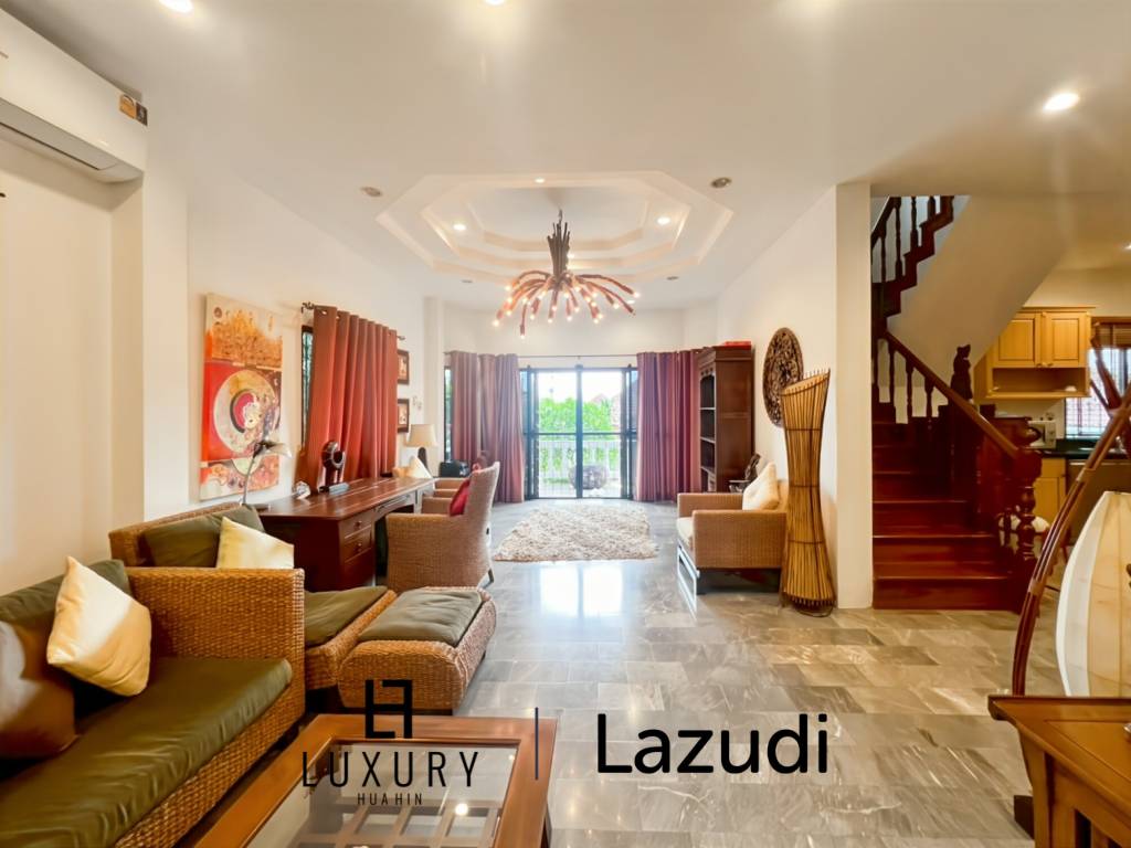 Cha Am: Villa de plain-pied de 3 chambres avec piscine