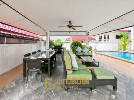 Cha Am: Eingeschossige 3 Schlafzimmer Pool Villa