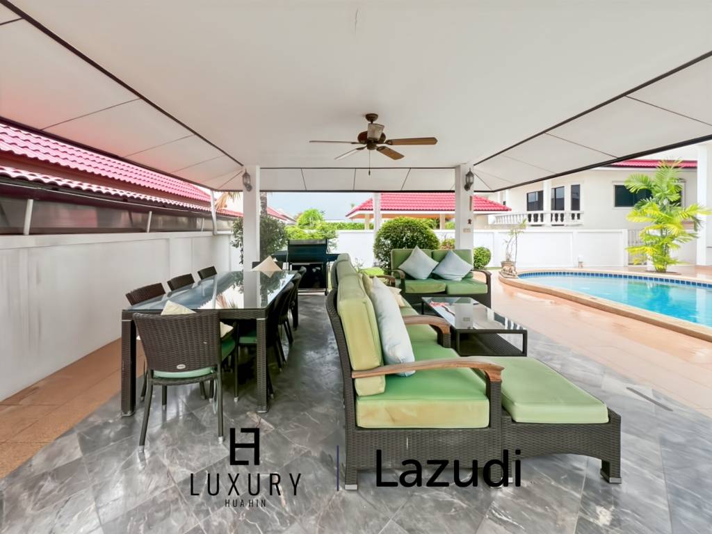 Cha Am: Villa de plain-pied de 3 chambres avec piscine