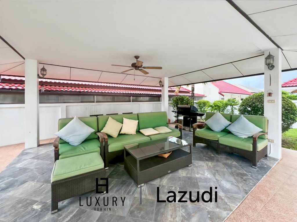 Cha Am: Villa de plain-pied de 3 chambres avec piscine