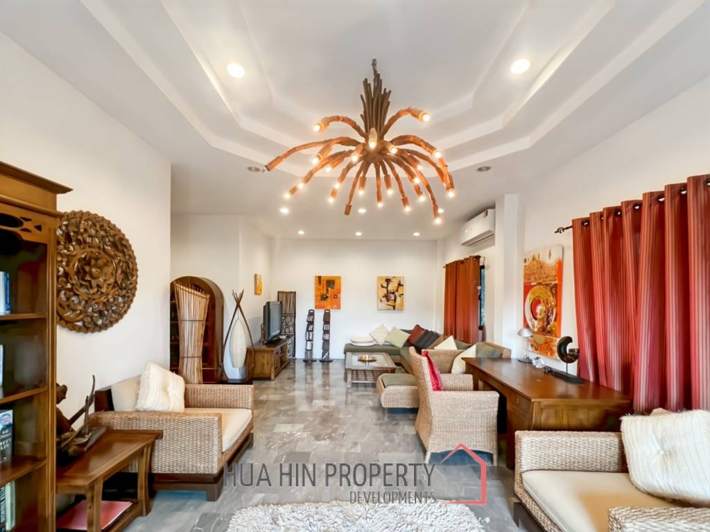 3-Bedroom Two-Storey Villa with Pool in Cha Am