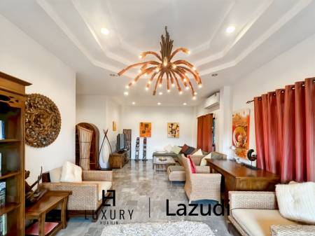 Cha Am: Villa de plain-pied de 3 chambres avec piscine