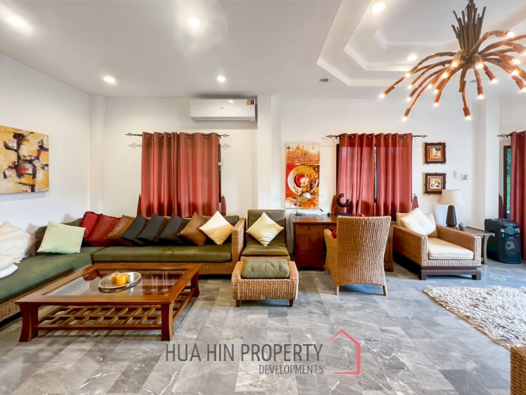 3-Bedroom Two-Storey Villa with Pool in Cha Am