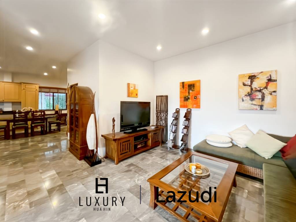 Cha Am: Villa de plain-pied de 3 chambres avec piscine