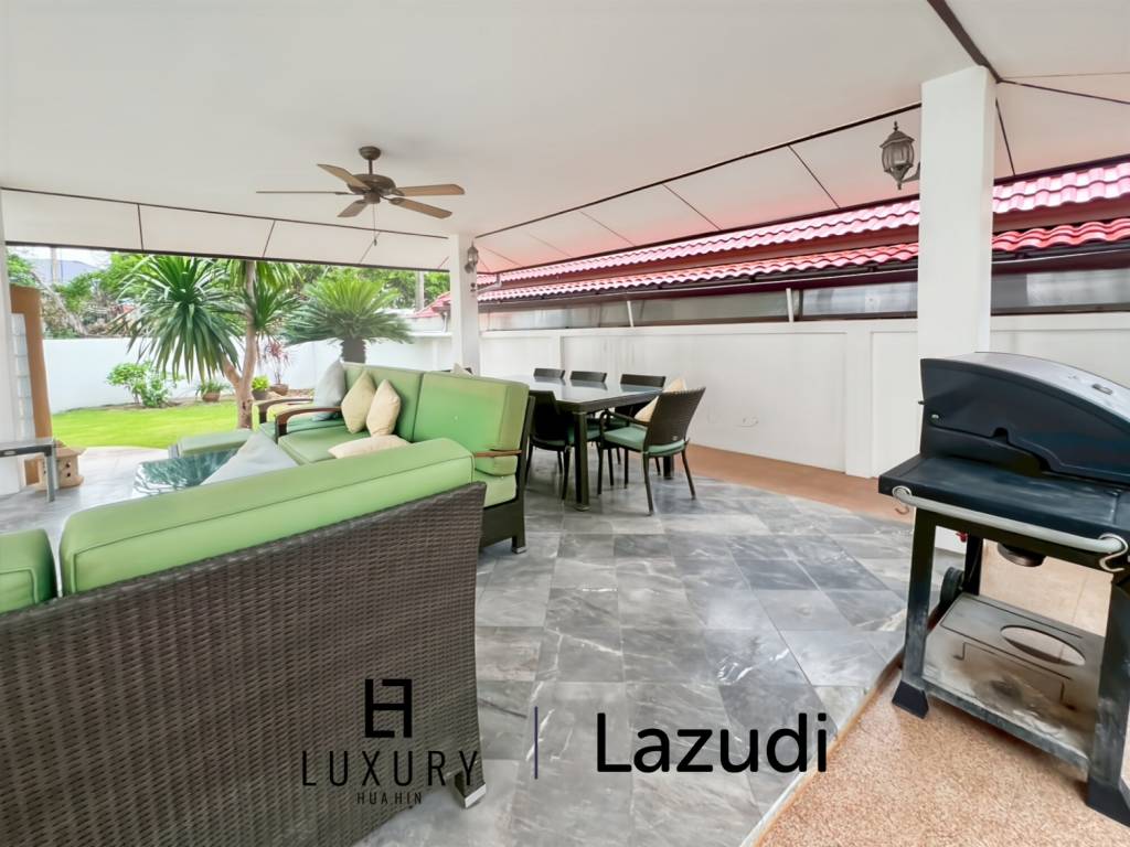 Cha Am: Villa de plain-pied de 3 chambres avec piscine