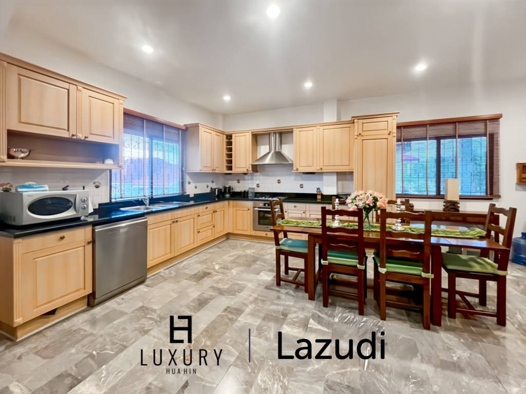 Cha Am: Villa de plain-pied de 3 chambres avec piscine