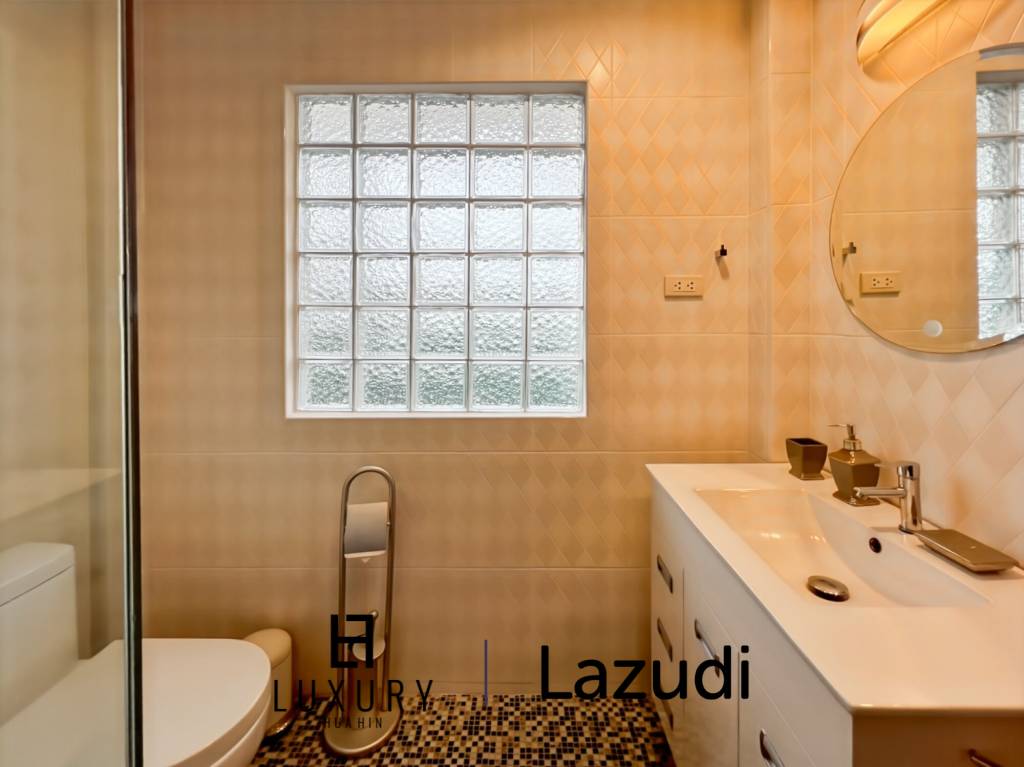 Cha Am: Villa de plain-pied de 3 chambres avec piscine