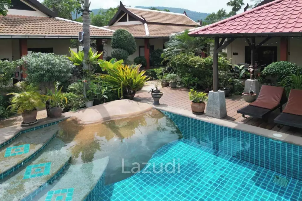 รีสอร์ทบูติกเขตร้อนสำหรับขายที่บ้านใต้ – เพชรเม็ดงามหายาก ห่างจากหาดพระอาทิตย์ตกเพียง 400 เมตร