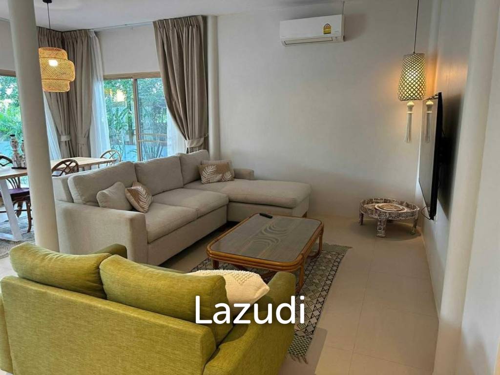 Furnished Charming Boho-Style Villa with Spacious Garden and Expansion Potential Pool