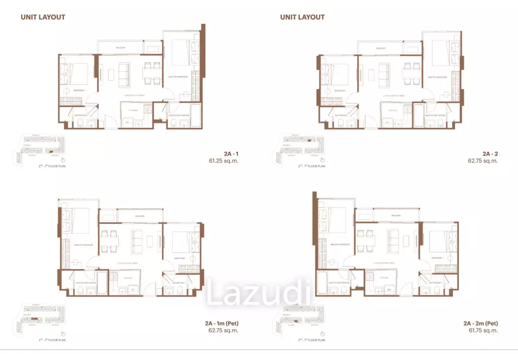 2 Bed 2 Bath 61 Sq.m. Valles Haus