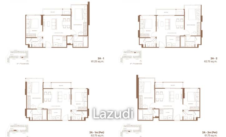 2 Bed 2 Bath 61 Sq.m. Valles Haus