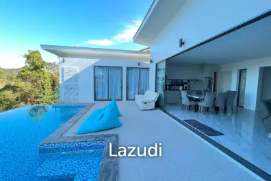 3-Bed Sea View Villa in Chaweng Noi, Ko Samui – Investment Opportunity with Expansion Potential