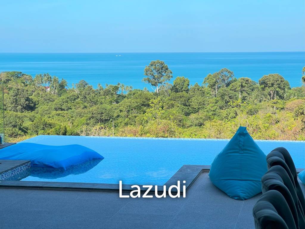 3-Bed Sea View Villa in Chaweng Noi, Ko Samui – Investment Opportunity with Expansion Potential