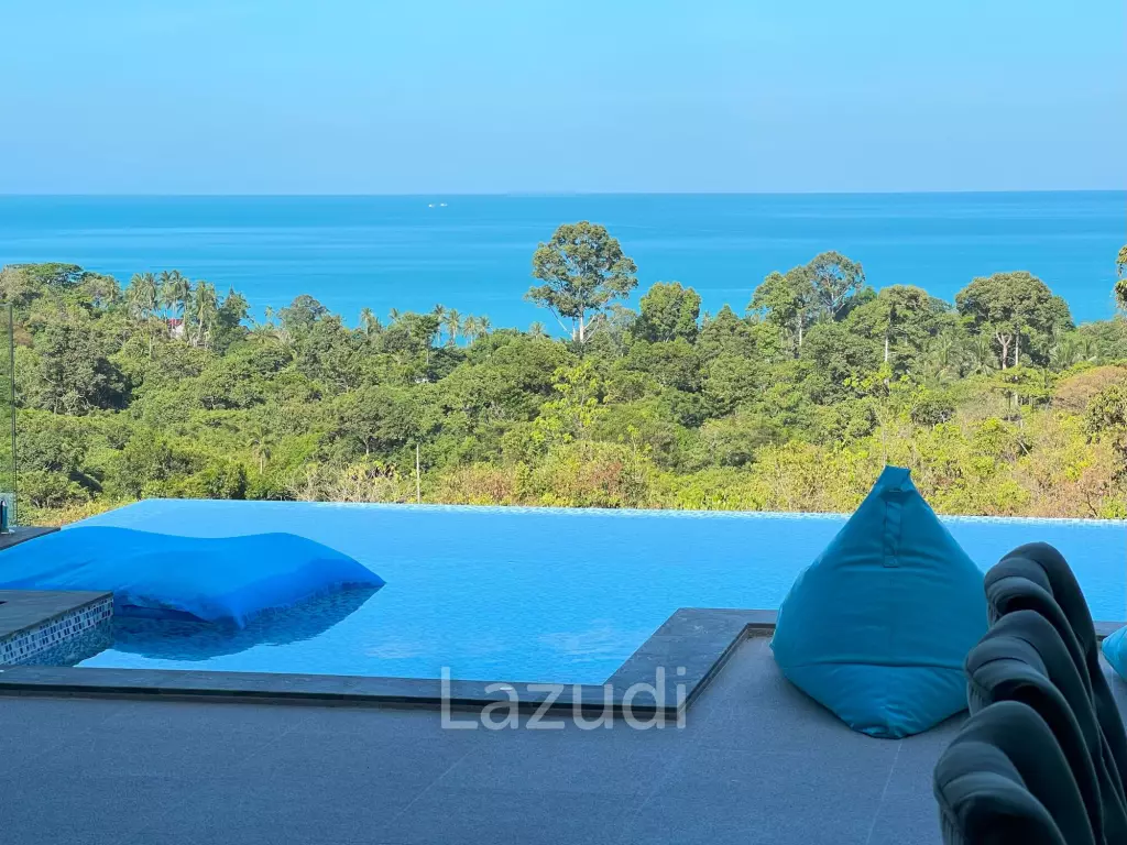 3-Bed Sea View Villa in Chaweng Noi, Ko Samui – Investment Opportunity with Expansion Potential