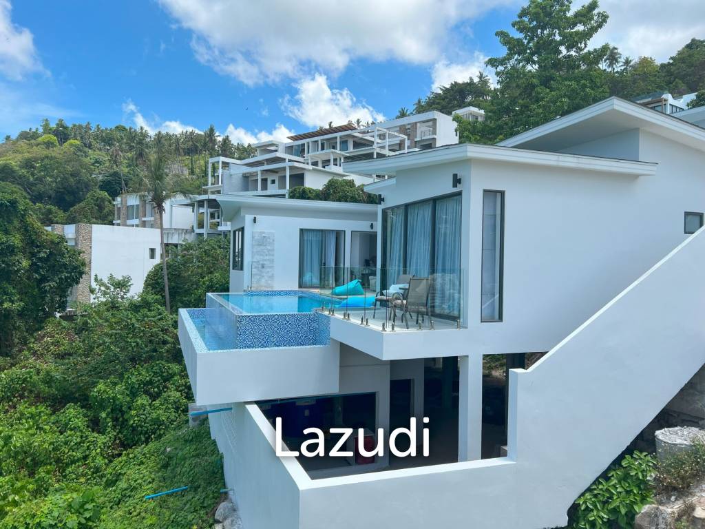 3-Bed Sea View Villa in Chaweng Noi, Ko Samui – Investment Opportunity with Expansion Potential