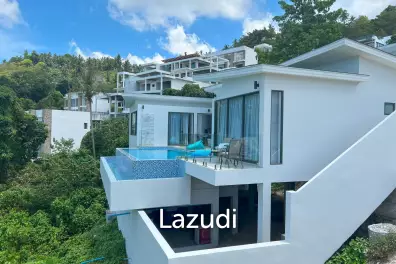 3-Bed Sea View Villa in Chaweng Noi, Ko Samui – Investment Opportunity with Expansion Potential