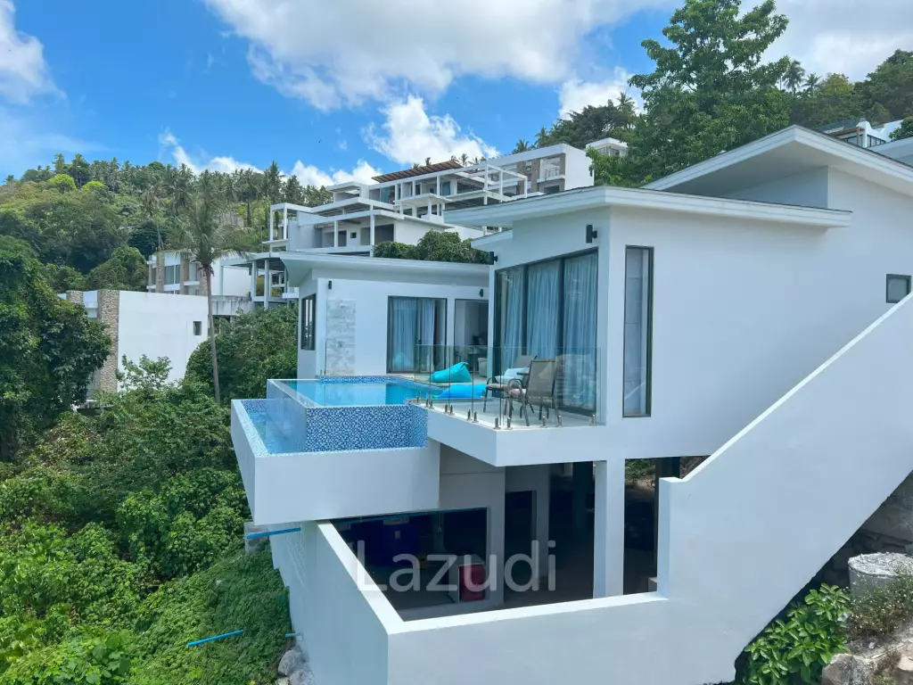 3-Bed Sea View Villa in Chaweng Noi, Ko Samui – Investment Opportunity with Expansion Potential