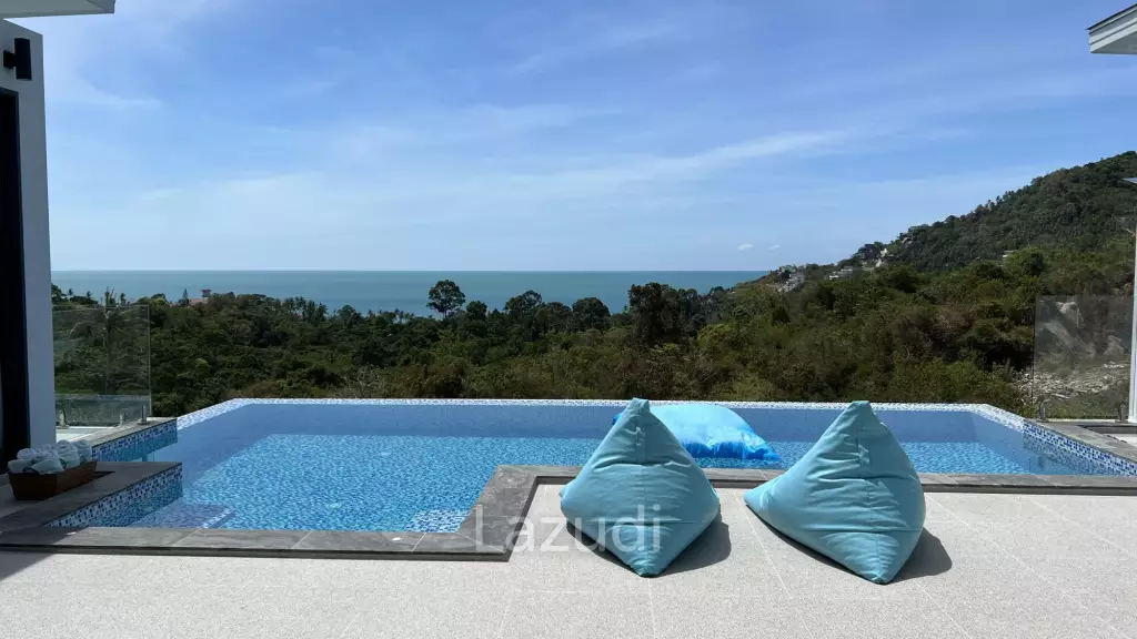 3-Bed Sea View Villa in Chaweng Noi, Ko Samui – Investment Opportunity with Expansion Potential