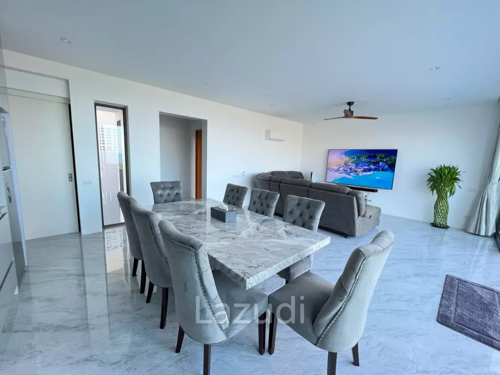 3-Bed Sea View Villa in Chaweng Noi, Ko Samui – Investment Opportunity with Expansion Potential