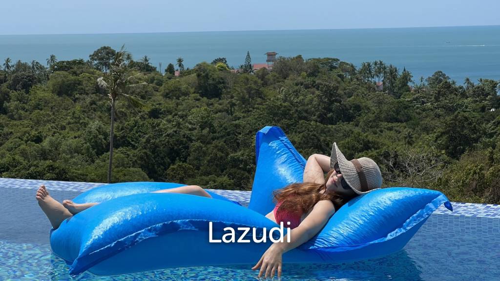 3-Bed Sea View Villa in Chaweng Noi, Ko Samui – Investment Opportunity with Expansion Potential