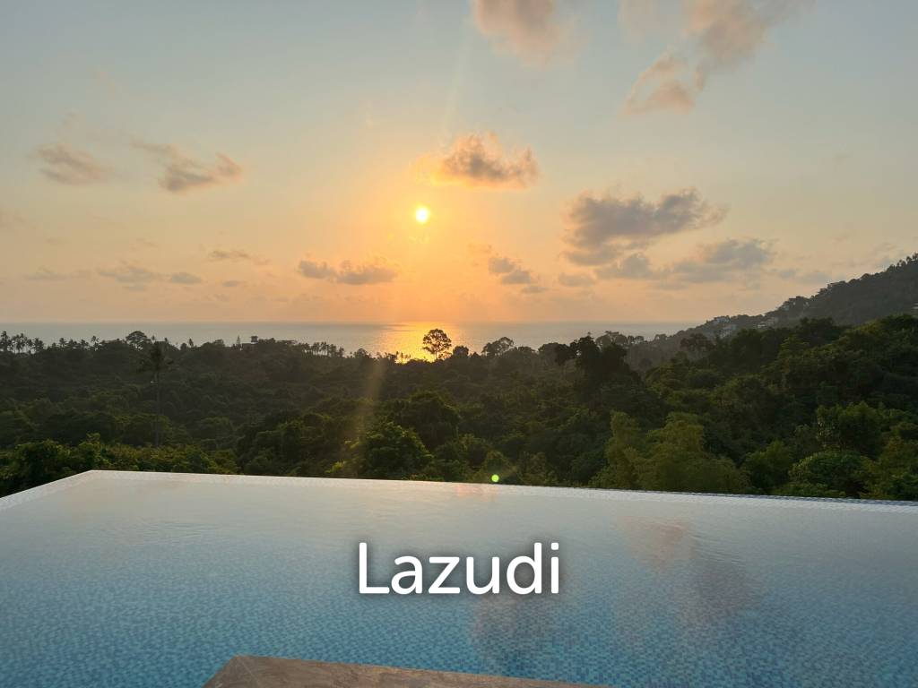 3-Bed Sea View Villa in Chaweng Noi, Ko Samui – Investment Opportunity with Expansion Potential