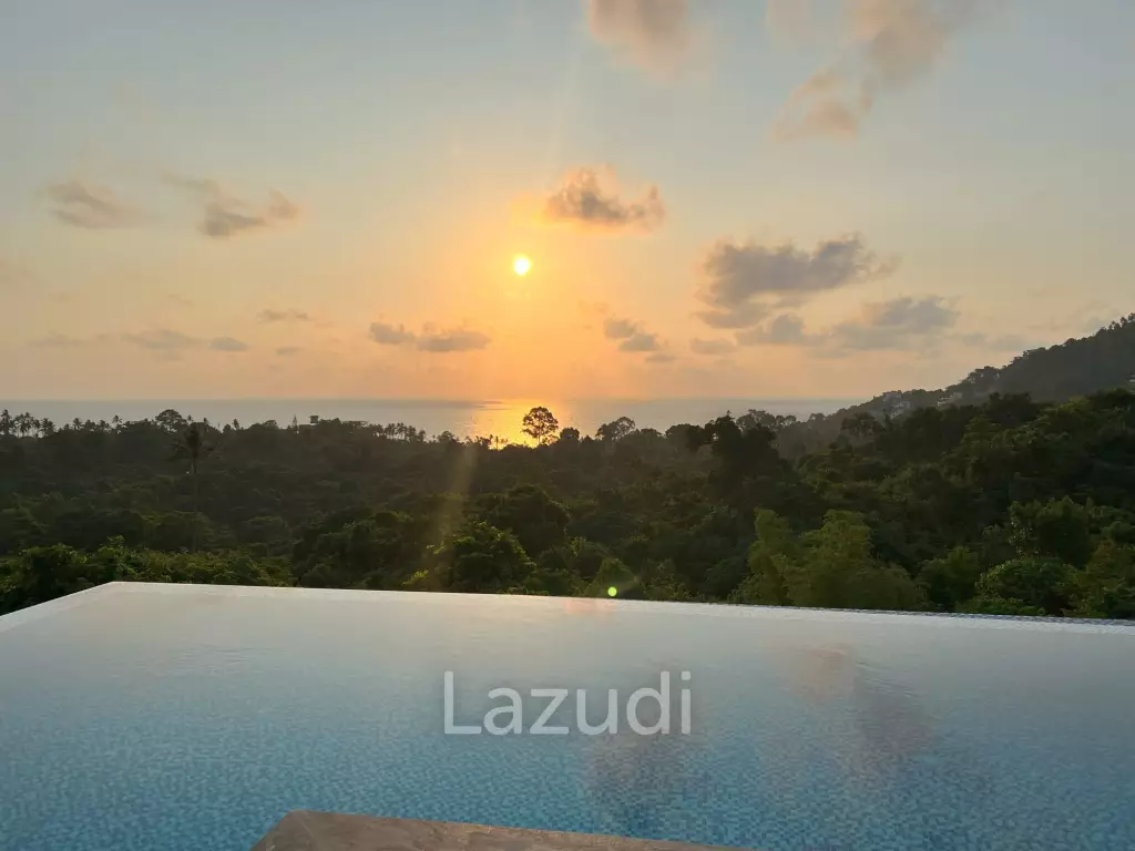 3-Bed Sea View Villa in Chaweng Noi, Ko Samui – Investment Opportunity with Expansion Potential