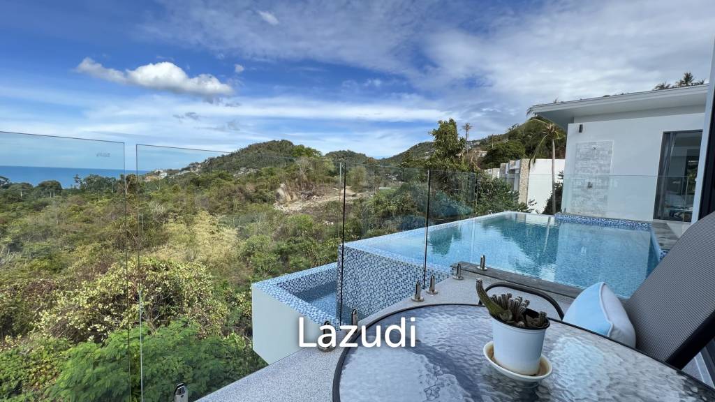 3-Bed Sea View Villa in Chaweng Noi, Ko Samui – Investment Opportunity with Expansion Potential