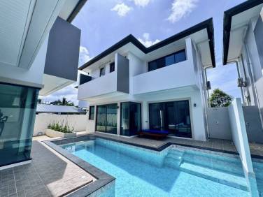 Brand New 3-Bedroom Pool Villa For Rent In Chalong