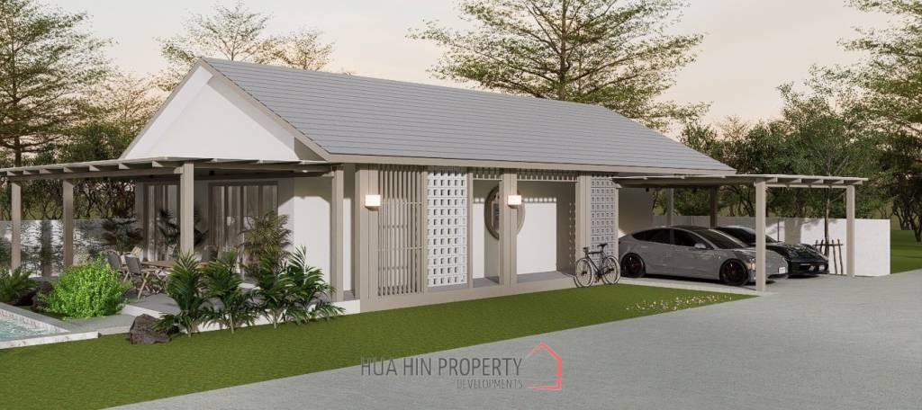 3 Bed 2 Bath 179.5 SQ.M Baan Rom Dee Hua Hin