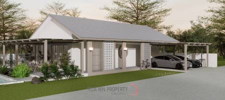 3 Bed 2 Bath 179.5 SQ.M Baan Rom Dee Hua Hin