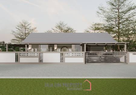 3 Bed 2 Bath 179.5 SQ.M Baan Rom Dee Hua Hin