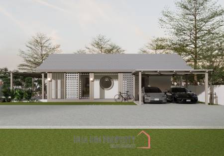 3 Bed 2 Bath 179.5 SQ.M Baan Rom Dee Hua Hin