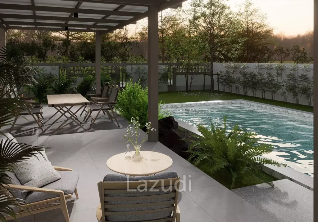 3 Bed 2 Bath 179.5 SQ.M Baan Rom Dee Hua Hin