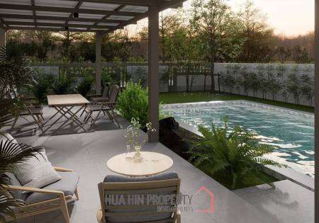3 Bed 2 Bath 179.5 SQ.M Baan Rom Dee Hua Hin