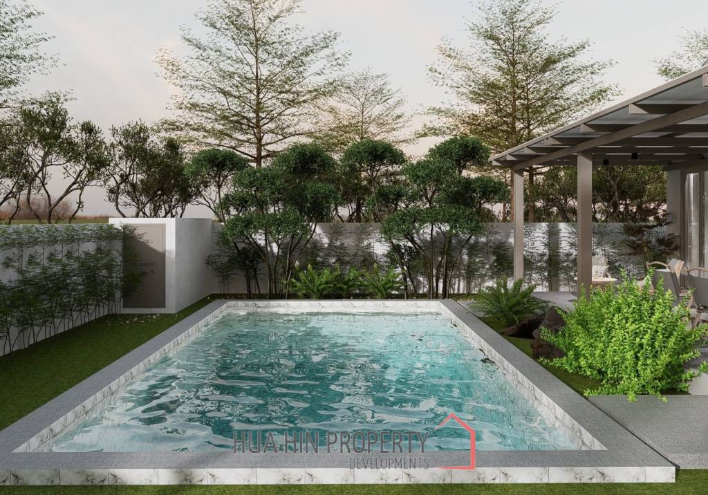 3 Bed 2 Bath 179.5 SQ.M Baan Rom Dee Hua Hin
