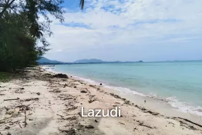 Rare Sunset Beachfront Land for Sale Near Four Seasons Samui