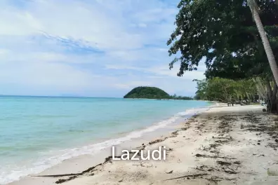 Rare Sunset Beachfront Land for Sale Near Four Seasons Samui