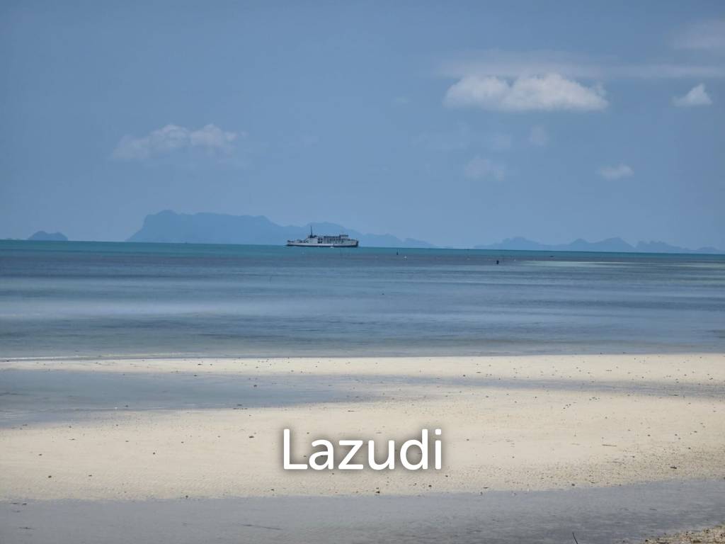 Rare Sunset Beachfront Land for Sale Near Four Seasons Samui