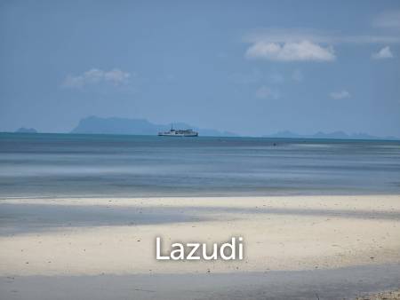 Rare Sunset Beachfront Land for Sale Near Four Seasons Samui