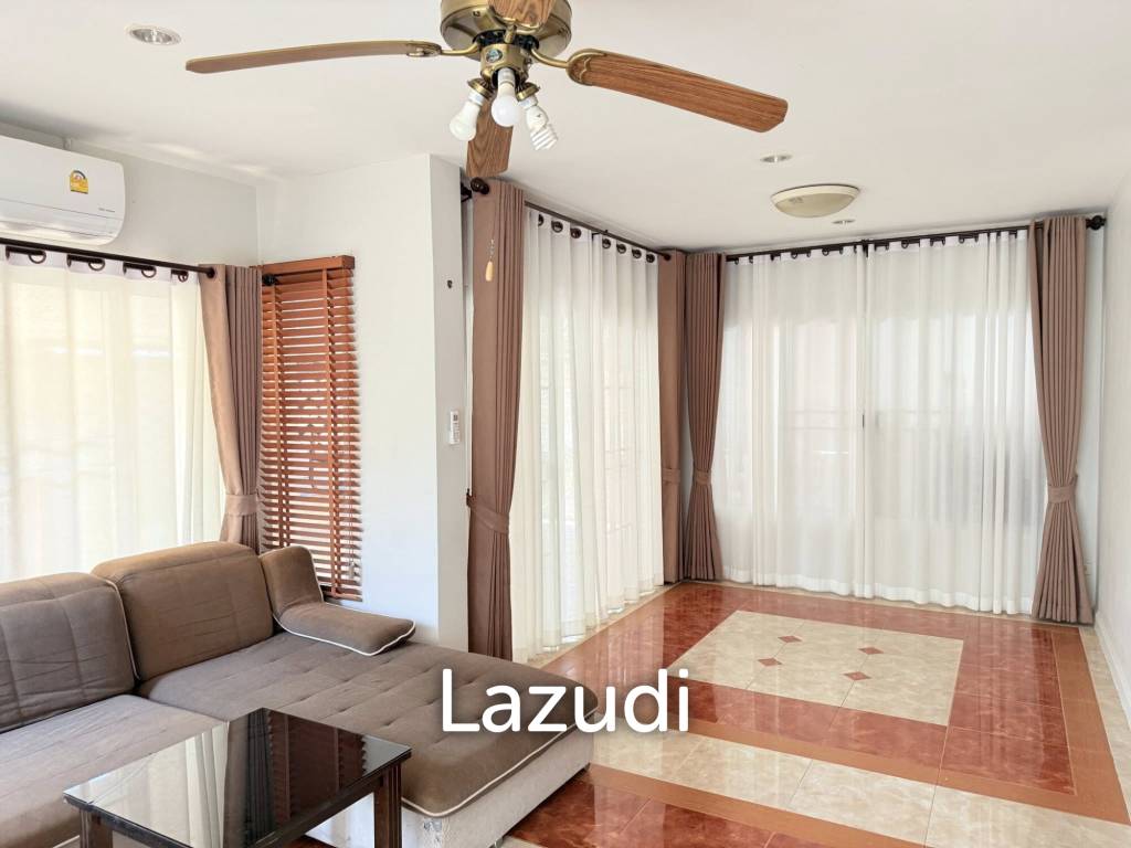 บ้าน 2 ชั้น 3 ห้องนอนให้เช่าในโครงการใกล้สนามบิน เชียงราย