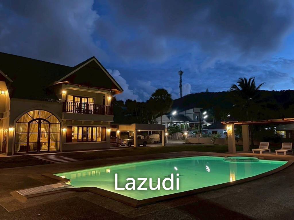 Spacious 5-Bedroom Pool Villa with Panoramic Mountain Views In Chalong