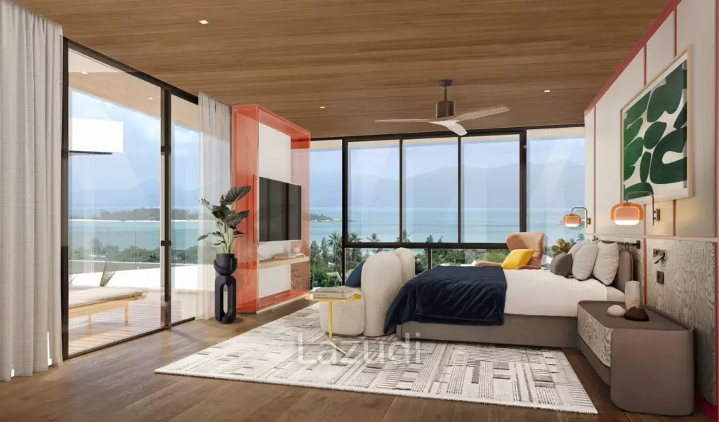 3-Bed Sea View Villa in Plai Laem
