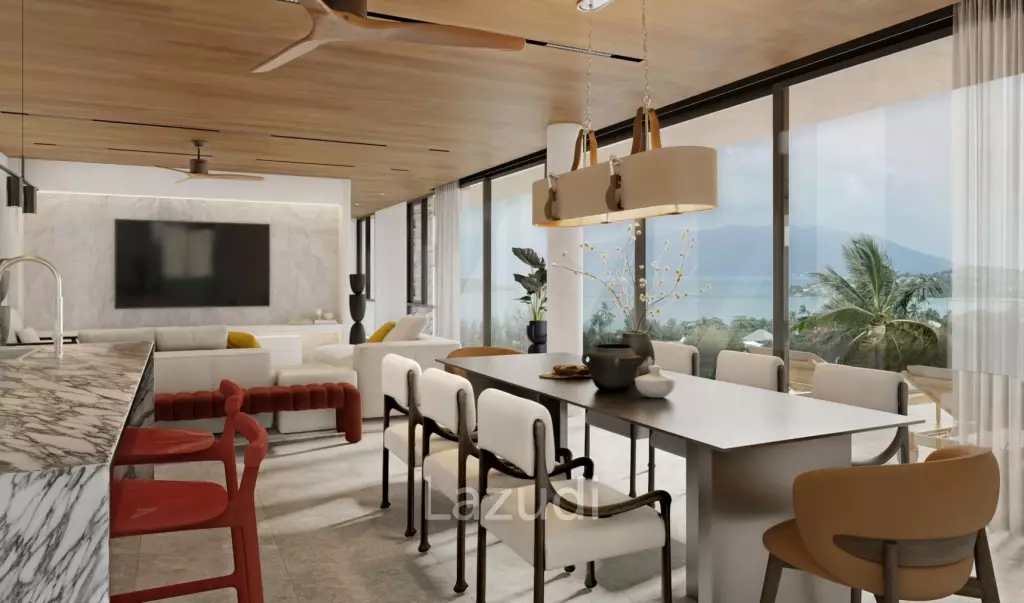3-Bed Sea View in Plai Laem