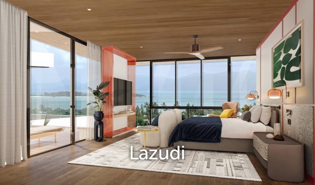 3-Bed Sea View Villa in Plai Laem