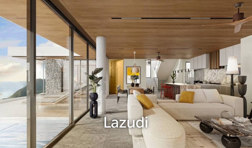 3-Bed Sea View Villa in Plai Laem