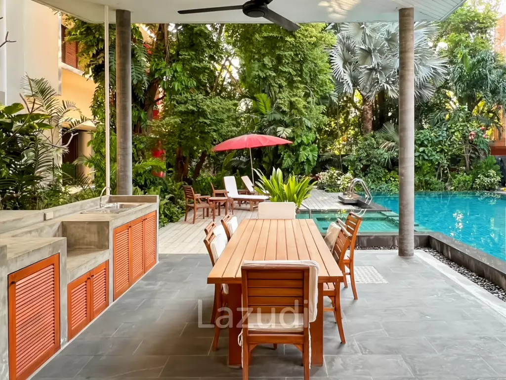 CASA DANG - Spacious 3-Bedroom Condo Just 100 Meters from Khao Takiab Beach