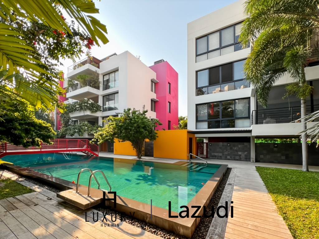 CASA DANG - Spacious 3-Bedroom Condo Just 100 Meters from Khao Takiab Beach