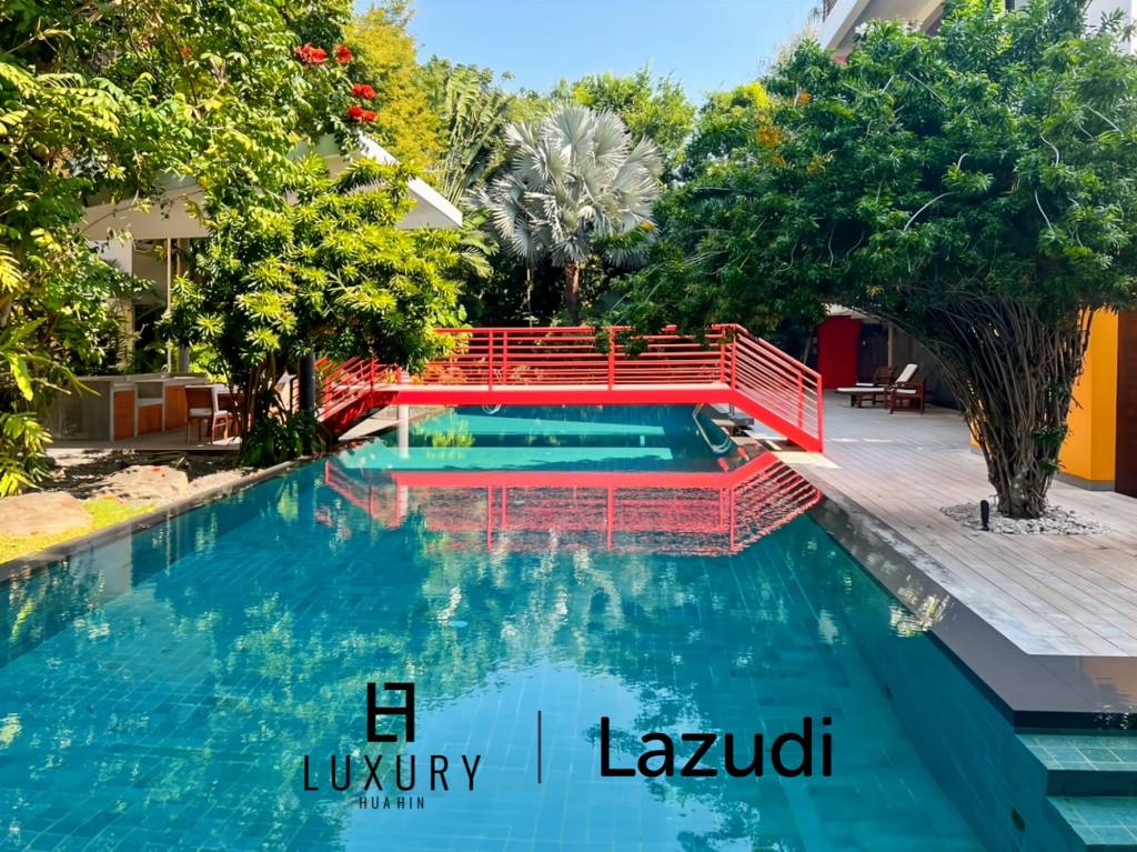 CASA DANG - Spacious 3-Bedroom Condo Just 100 Meters from Khao Takiab Beach