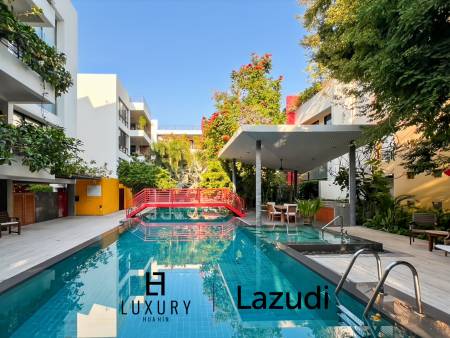 CASA DANG - Spacious 3-Bedroom Condo Just 100 Meters from Khao Takiab Beach